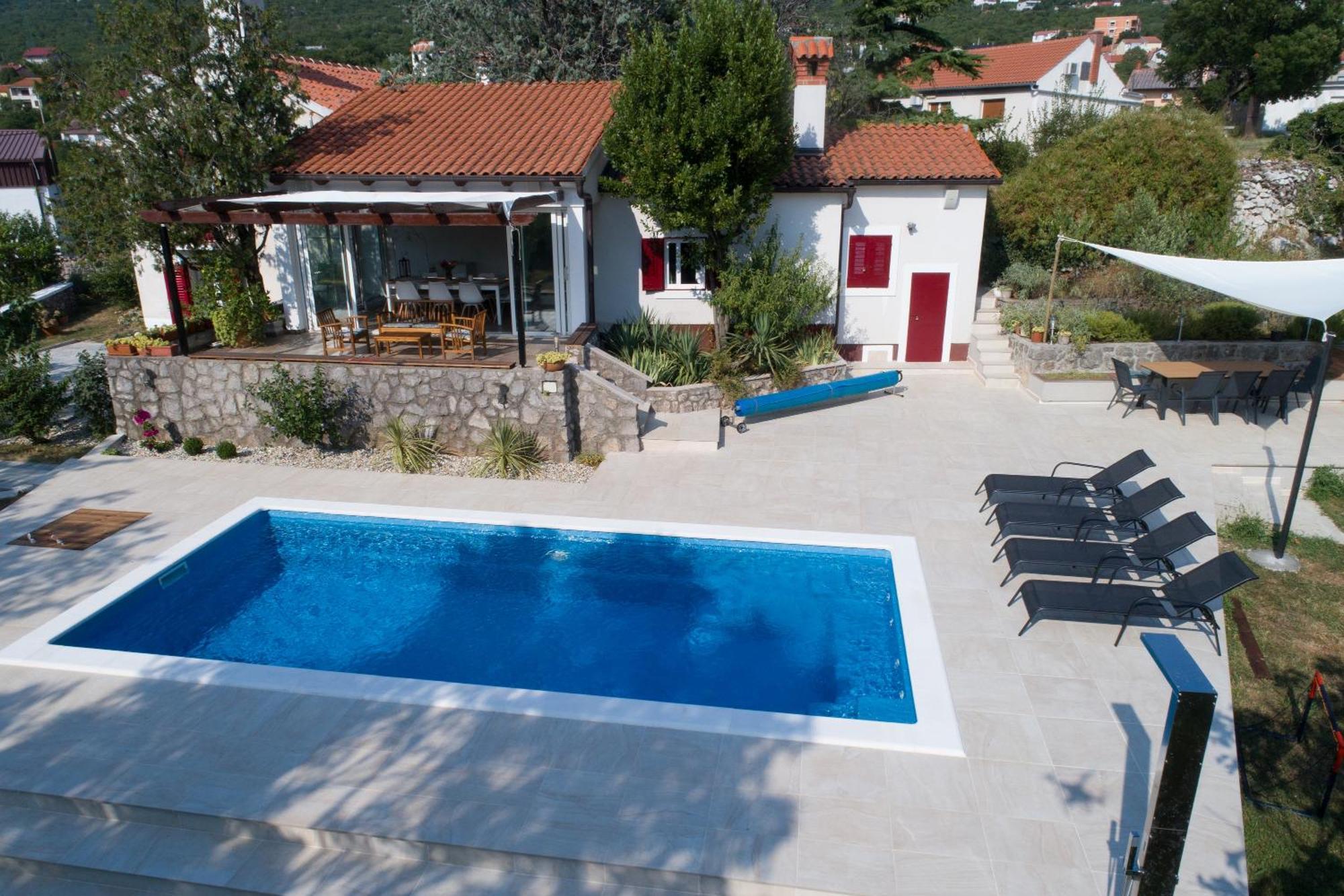 Garden Villa Hreljin Exteriér fotografie